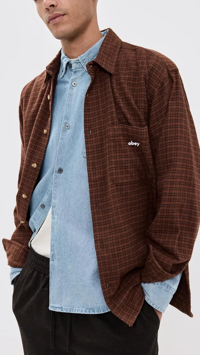 Obey Men's Logan Denim Shirt