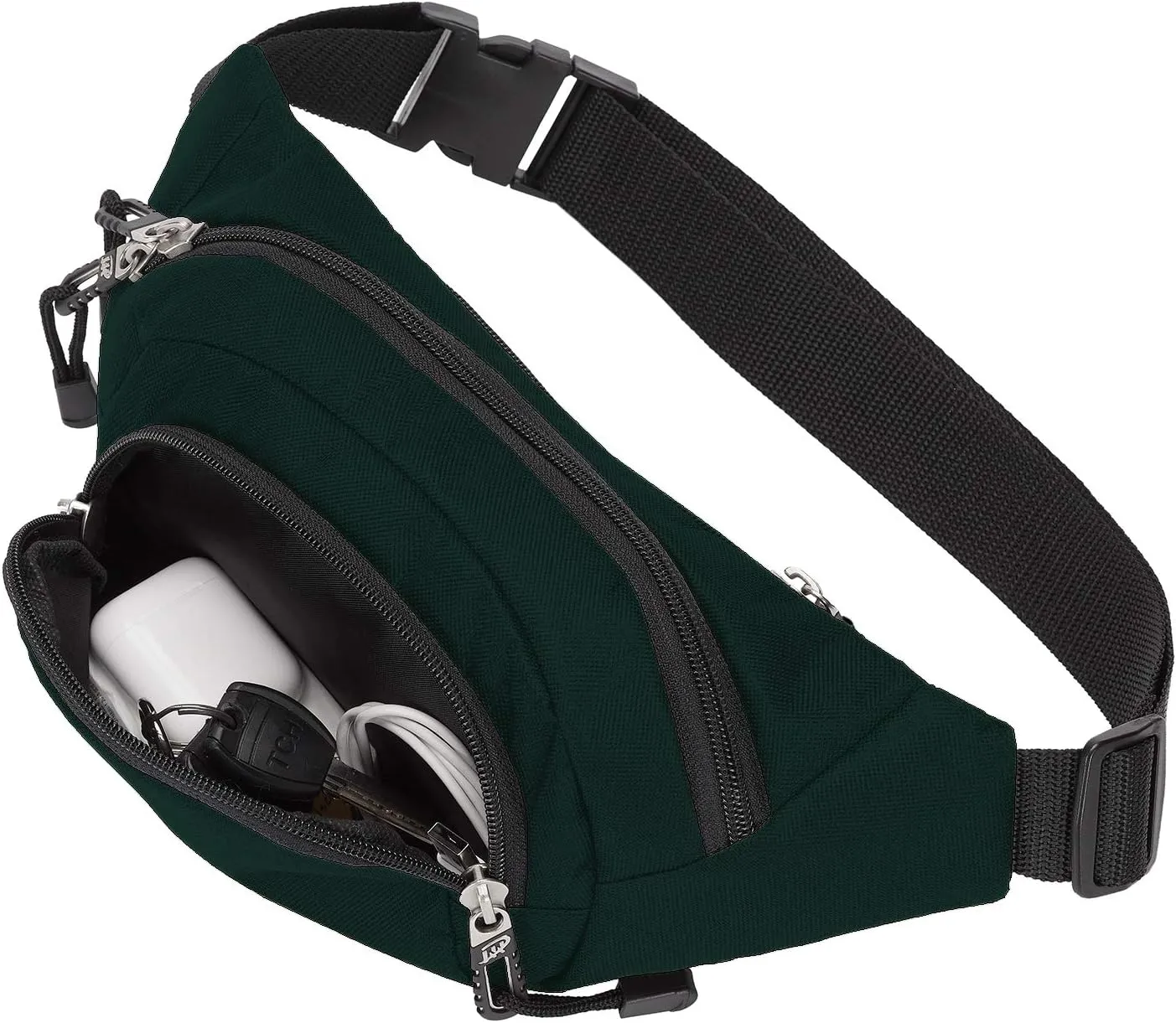 Officially Licensed NCAA "Cross-Country" Belt Bag, Multi Color, 13" x 5" x 5"