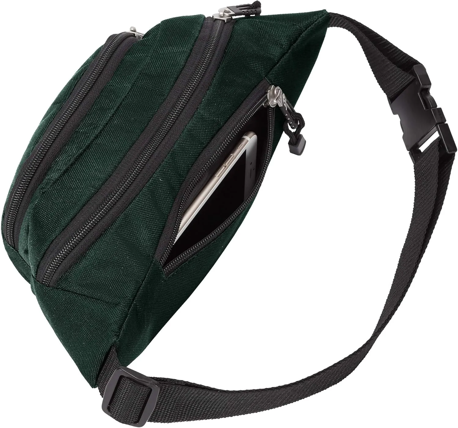 Officially Licensed NCAA "Cross-Country" Belt Bag, Multi Color, 13" x 5" x 5"