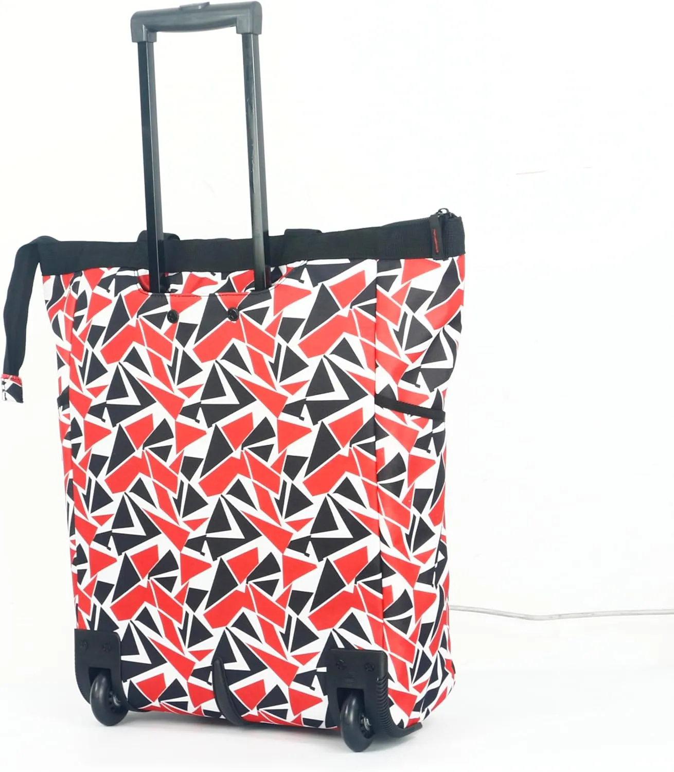 Olympia U.S.A. "FASHIONISTA Rolling Carry-on Luggage Tote, Miami Red