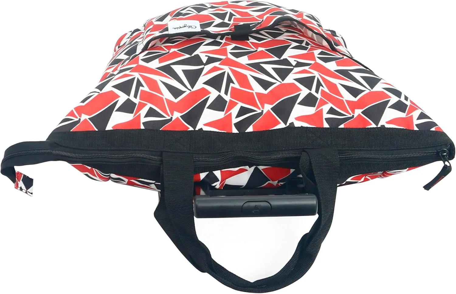 Olympia U.S.A. "FASHIONISTA Rolling Carry-on Luggage Tote, Miami Red
