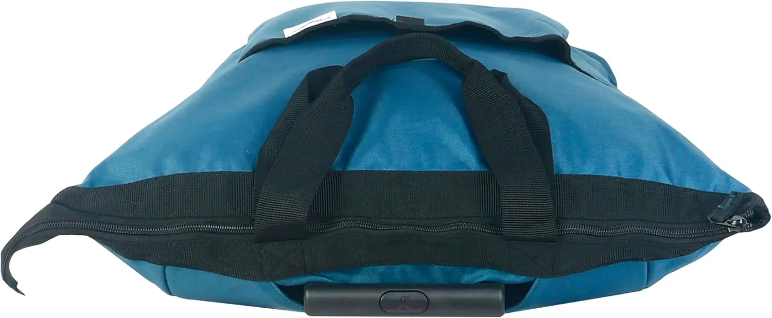 Olympia U.S.A. "FASHIONISTA Rolling Carry-on Luggage Tote, Steel Blue