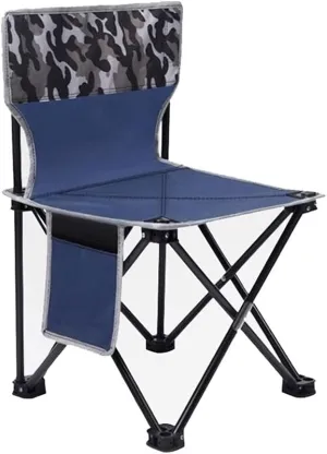 Outdoor Beach Chair Portable Folding Camping Chair Compact Outdoor Folding Chair with Storage Bag,Concert,Lawn,Beach Camping Camping Backpack (Color : B, Size : 40 * 40 * 65CM)