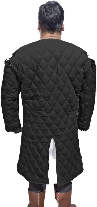 Padded gambesons fine Quilted Jacket for Renaissance/Cosplay Historical Armor Costumes