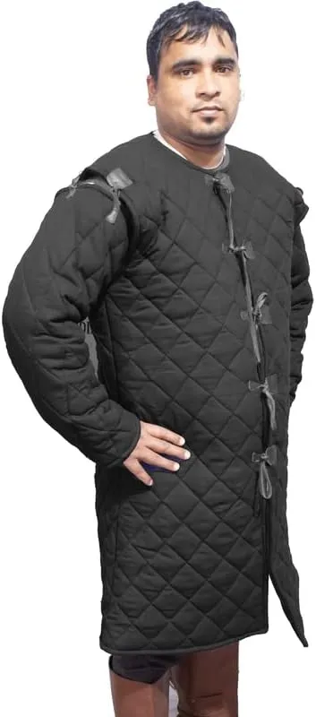 Padded gambesons fine Quilted Jacket for Renaissance/Cosplay Historical Armor Costumes