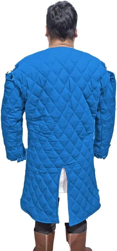 Padded gambesons fine Quilted Jacket for Renaissance/Cosplay Historical Armor Costumes