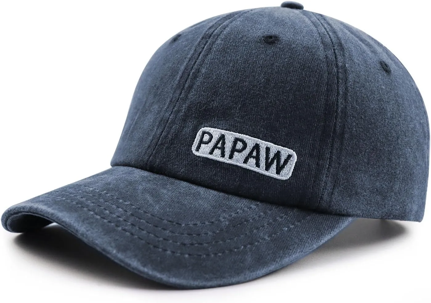 Papaw Hat for Grandpa Dad Men, Funny Adjustable Cotton Embroiderd Best Grandfather Baseball Cap