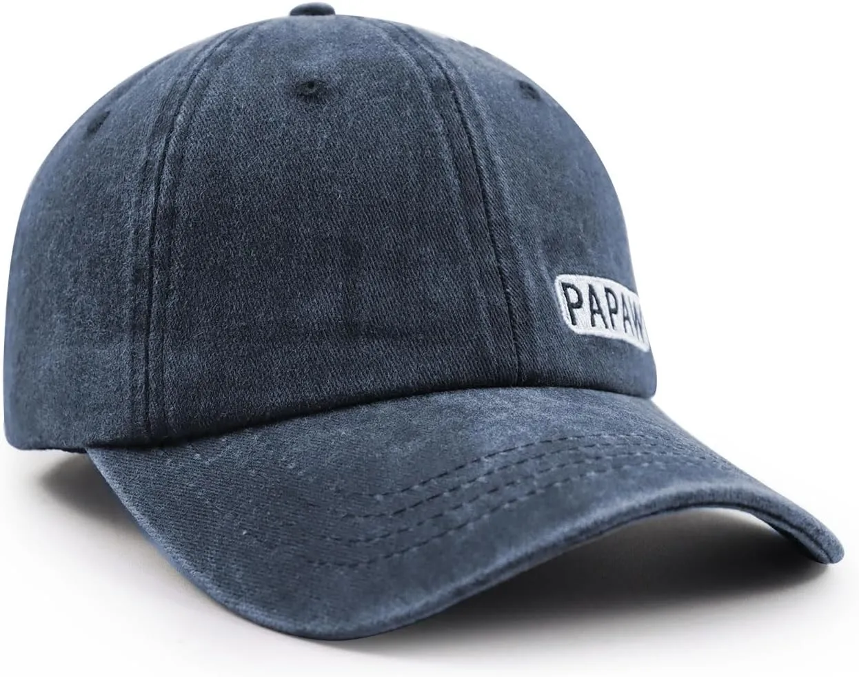 Papaw Hat for Grandpa Dad Men, Funny Adjustable Cotton Embroiderd Best Grandfather Baseball Cap