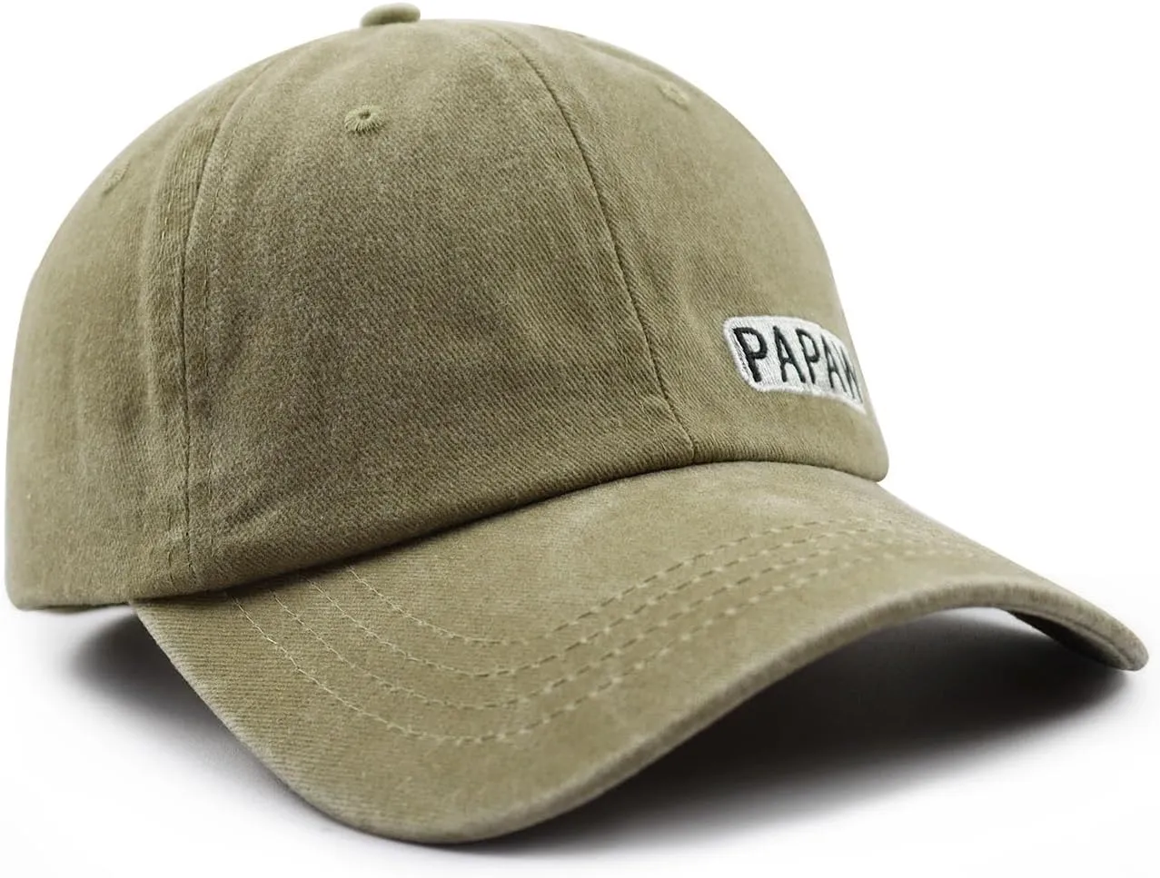 Papaw Hat for Grandpa Dad Men, Funny Adjustable Cotton Embroiderd Best Grandfather Baseball Cap