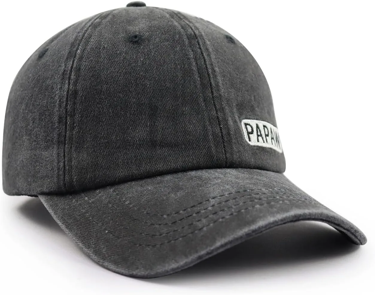 Papaw Hat for Grandpa Dad Men, Funny Adjustable Cotton Embroiderd Best Grandfather Baseball Cap