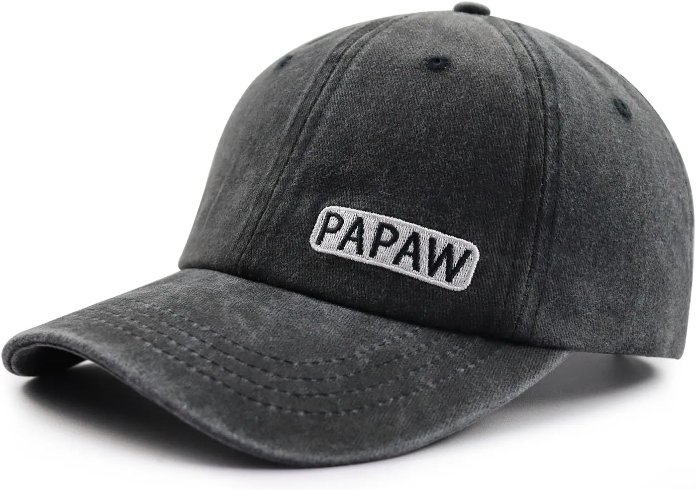 Papaw Hat for Grandpa Dad Men, Funny Adjustable Cotton Embroiderd Best Grandfather Baseball Cap