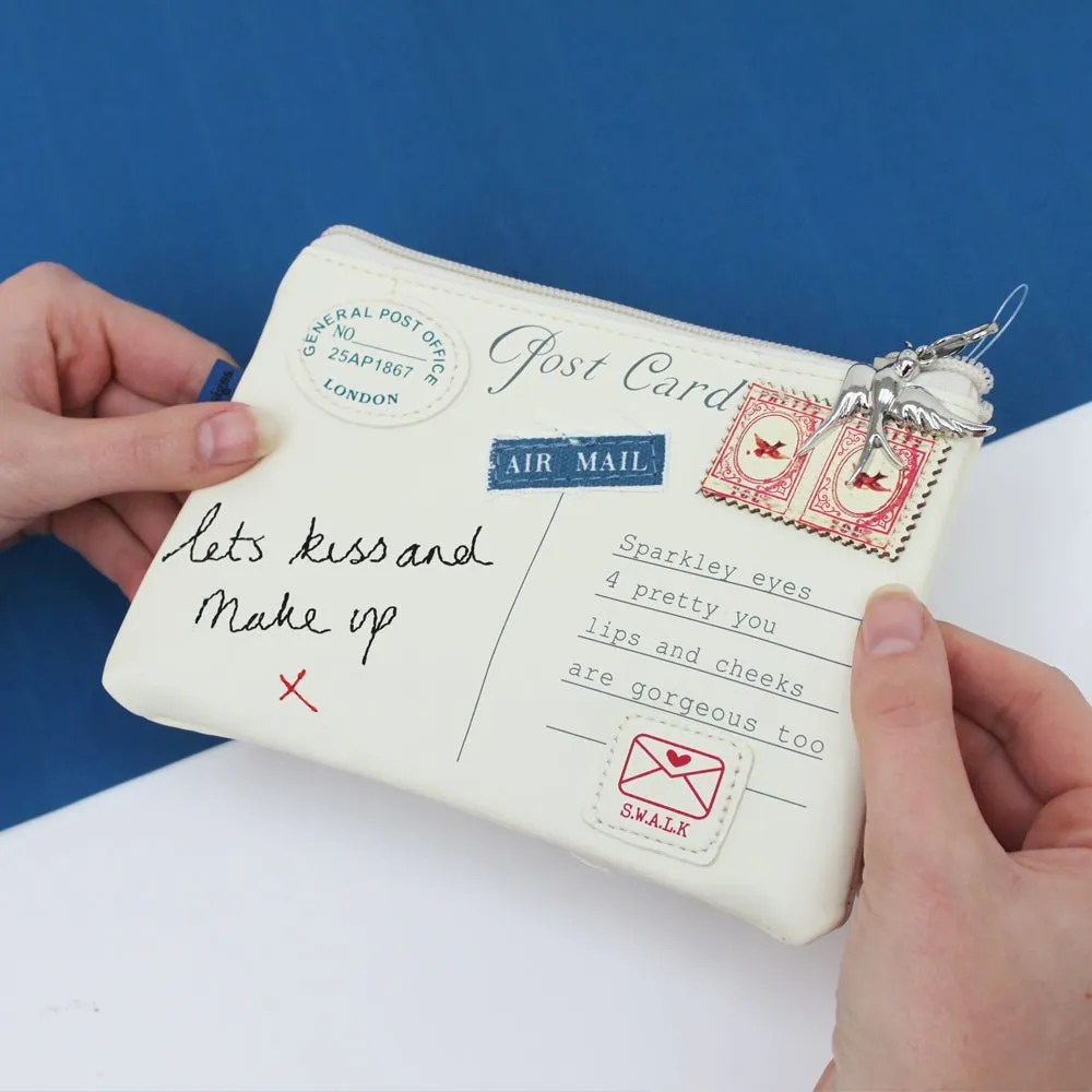 Paper Plane Make Up Bag
