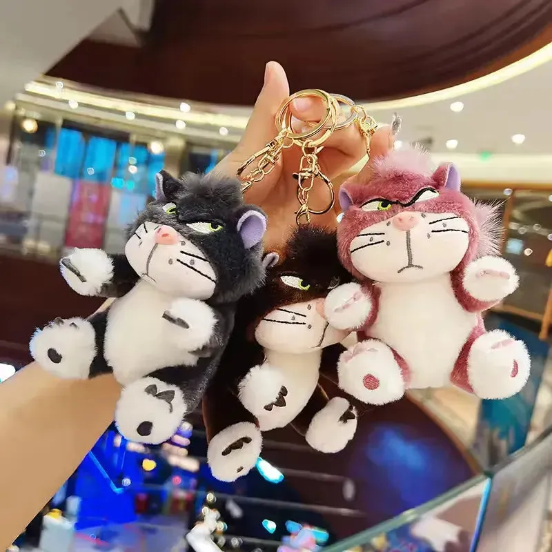 Pawsitively Sinister Lucifer Cat Keychain