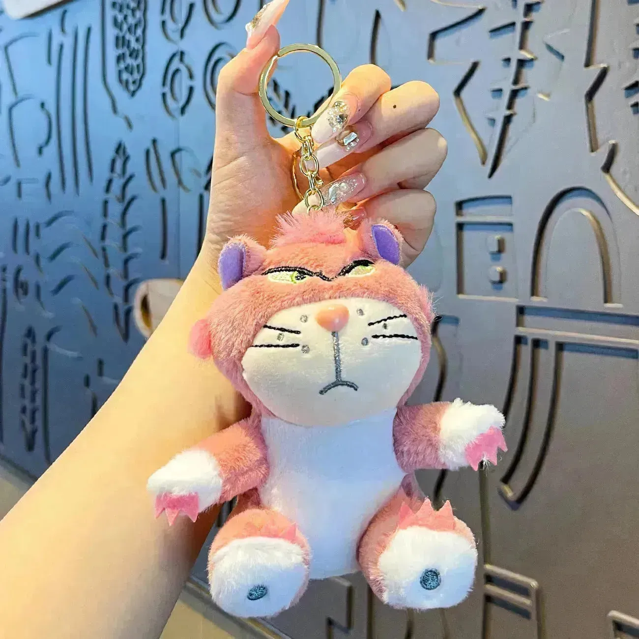 Pawsitively Sinister Lucifer Cat Keychain