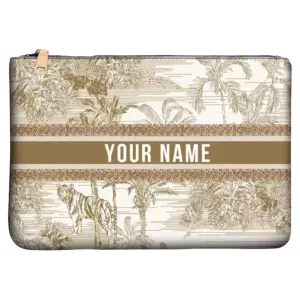 Personalized Clutch Handbag with Your Name or Initial Monogram Embroidery Design for Women Evening Bag Wedding Bridal Gift