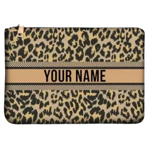 Personalized Clutch Handbag with Your Name or Initial Monogram Embroidery Design for Women Evening Bag Wedding Bridal Gift