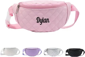 Personalized Waist Pack for Girl Boys, Custom Embroidered Belt Bag,Fanny Pack for Girls,Crossbody Purse for Toddler, Embroidered Name Waist Bag