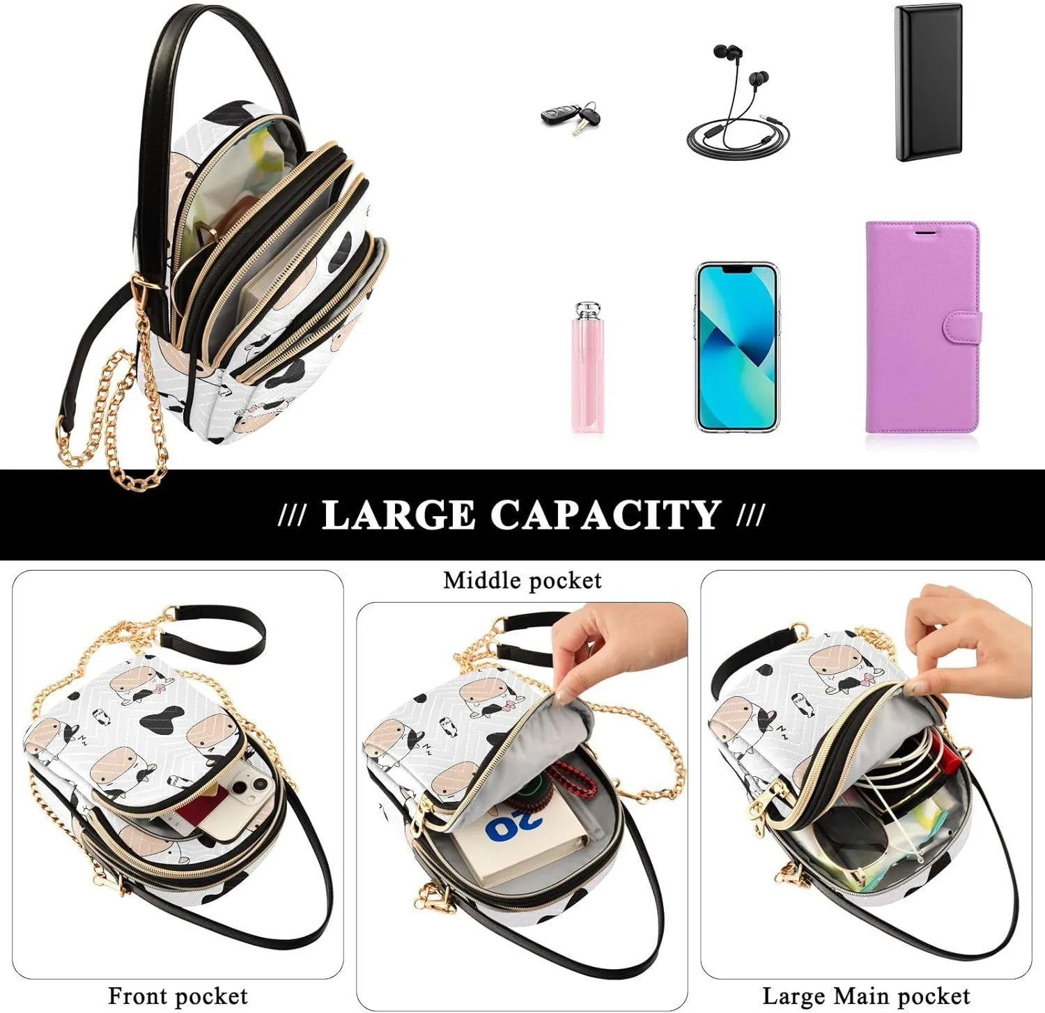 Phone Purse Women Small Cell Wallet Crossbody Bags Women's Crossbody Handbags Mini Shoulder Bag
