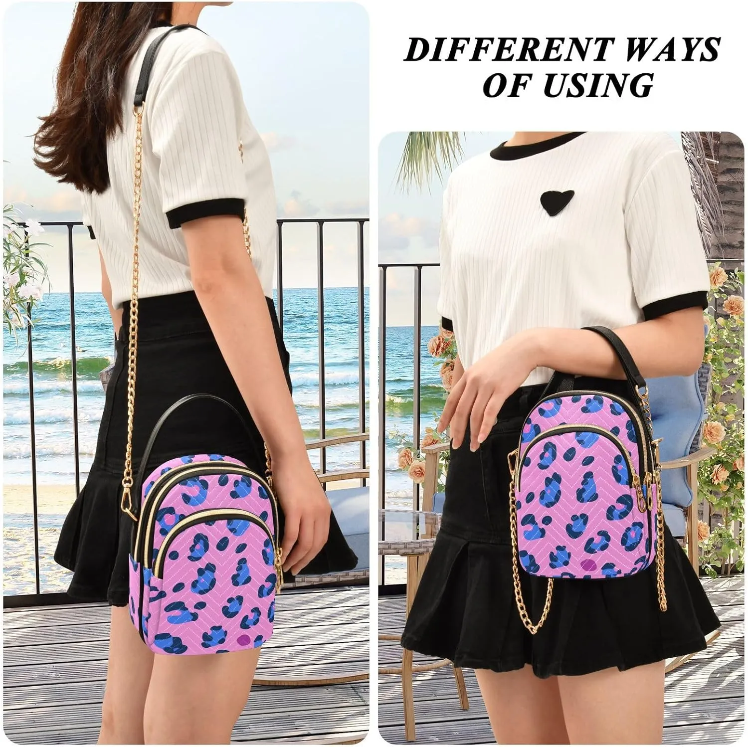 Phone Purse Women Small Cell Wallet Crossbody Bags Women's Crossbody Handbags Mini Shoulder Bag