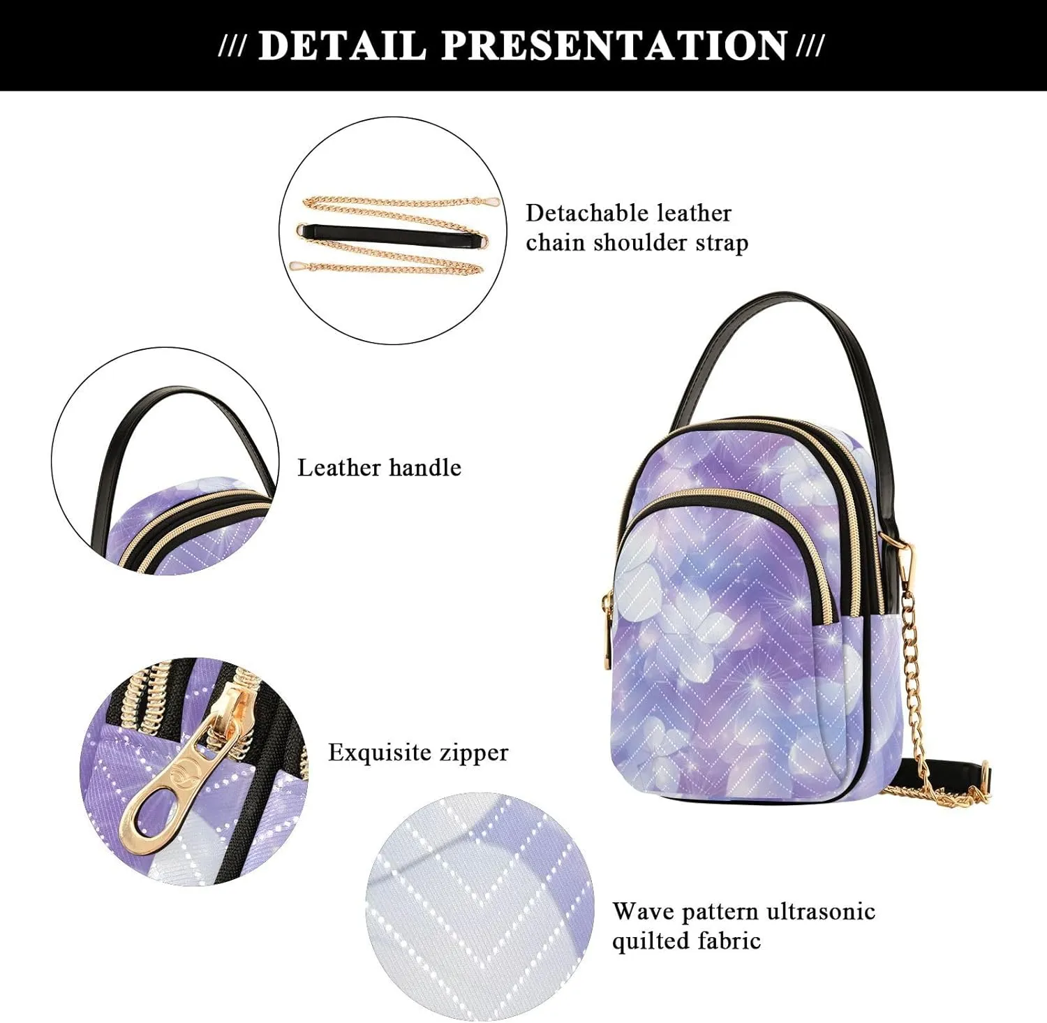 Phone Purse Women Small Cell Wallet Crossbody Bags Women's Crossbody Handbags Mini Shoulder Bag