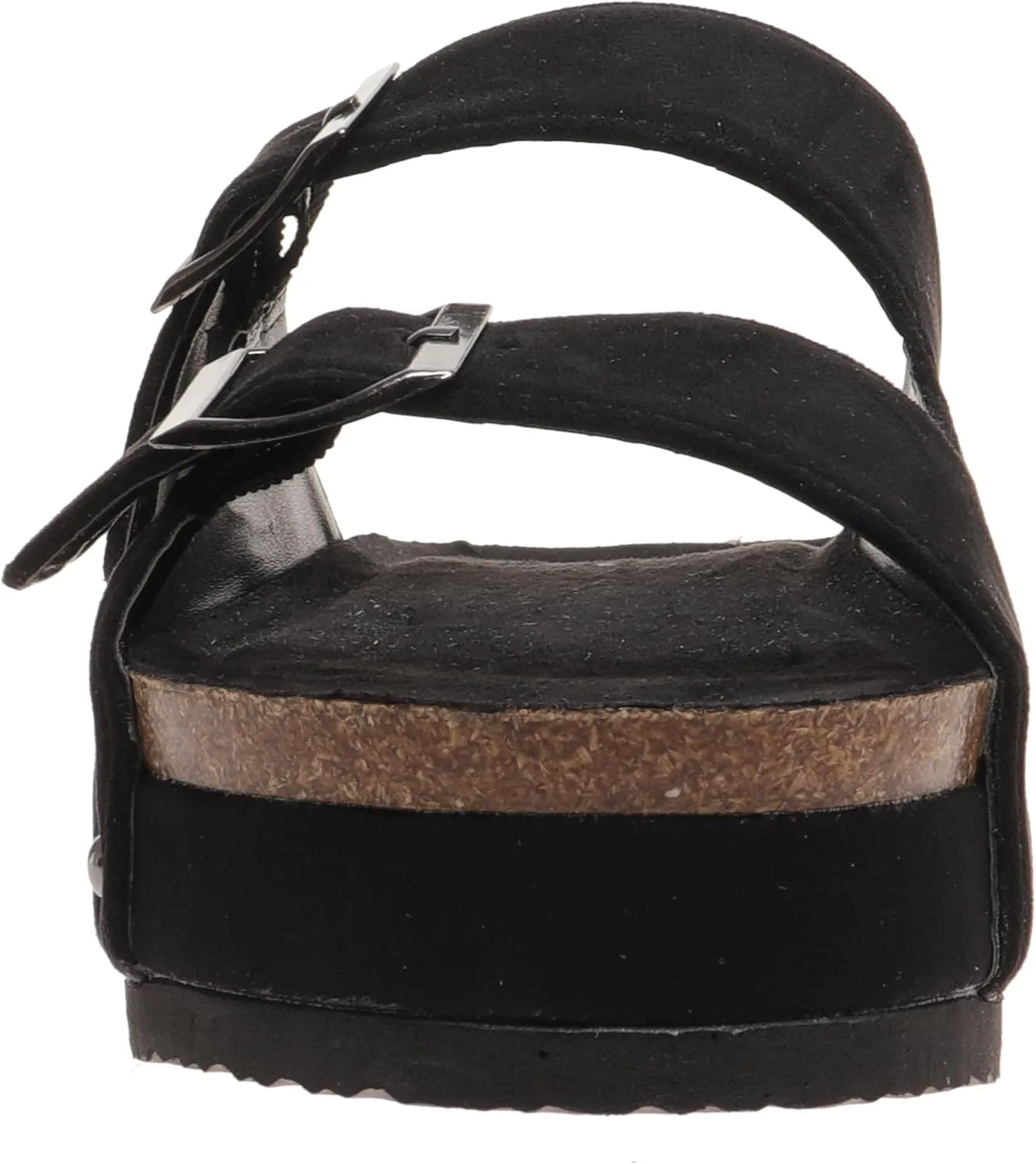 Pierre Dumas Outwoods Women's Trend-1 Platform Slide Buckle Sandals for Women