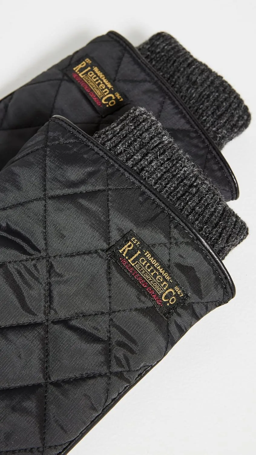 Polo Ralph Lauren Men's Touch Quilted Field Glove with Label