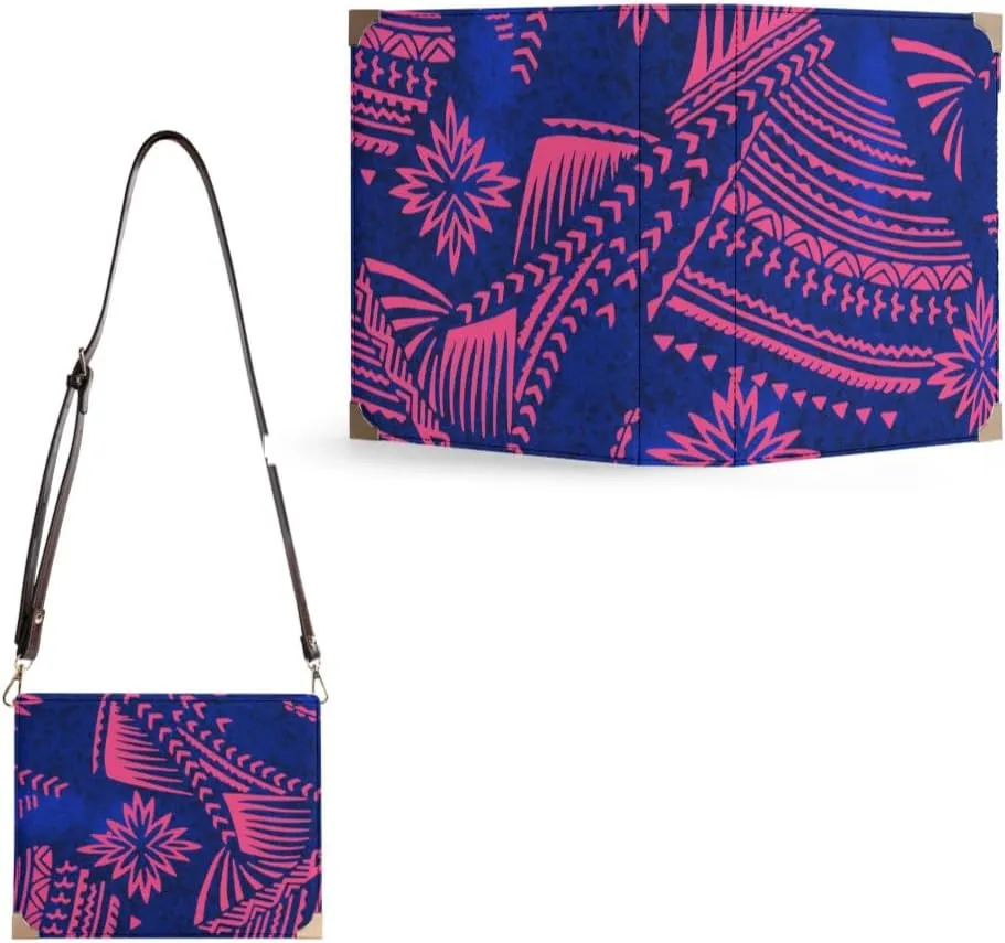 Polynesian Custom Book Storage Bag Pattern Design Rectangular Crossbody Bag Female Student Teen All-Match Women Bag