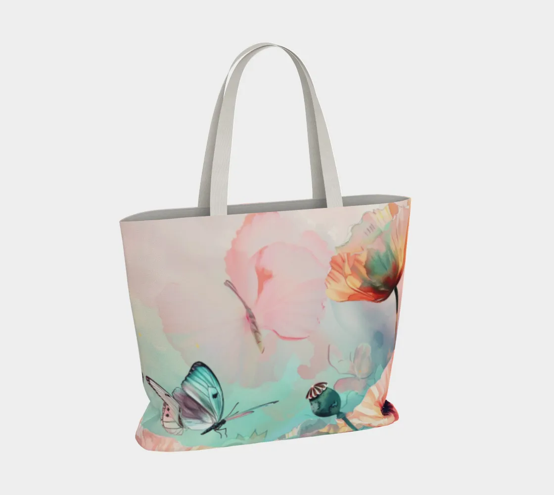 Poppy 2 Large Tote Bag