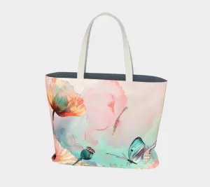 Poppy 2 Large Tote Bag