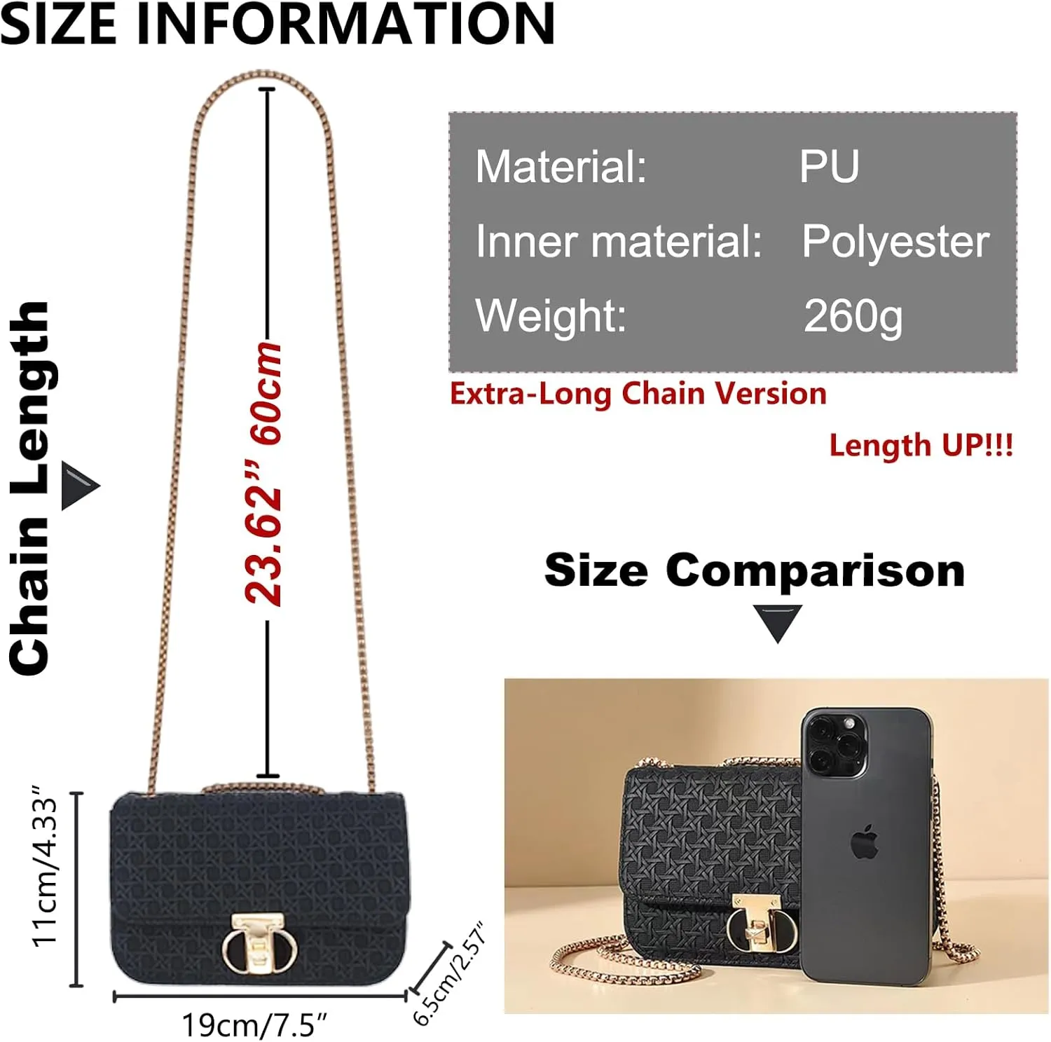PORT&LOTUS Mini Shoulder Bag for Women PU Leather Small Bags for Women Little Tote Bag Women Purses