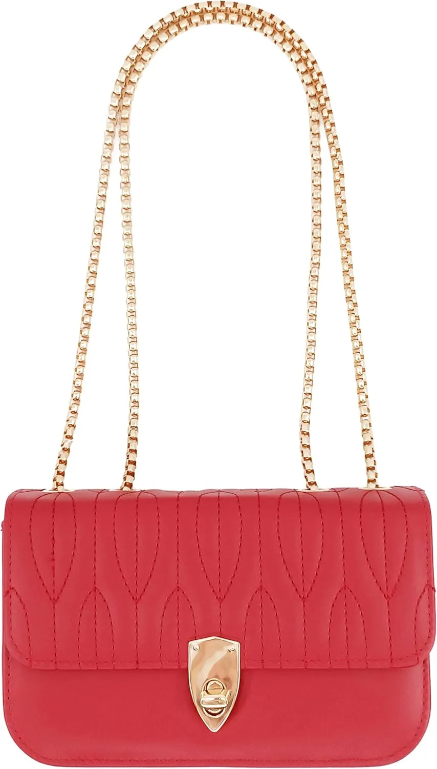 PORT&LOTUS Mini Shoulder Bag for Women PU Leather Small Bags for Women Little Tote Bag Women Purses