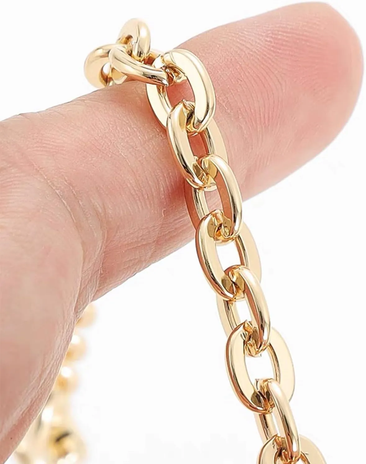 Purse Chain Strap Crossbody Gold Chain Shoulder Bag Replacement Strap