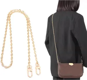 Purse Chain Strap Crossbody Gold Chain Shoulder Bag Replacement Strap