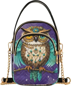 Quilted Crossbody Bag Small Shoulder Purse Women's Handbags Phone Purse with Chain
