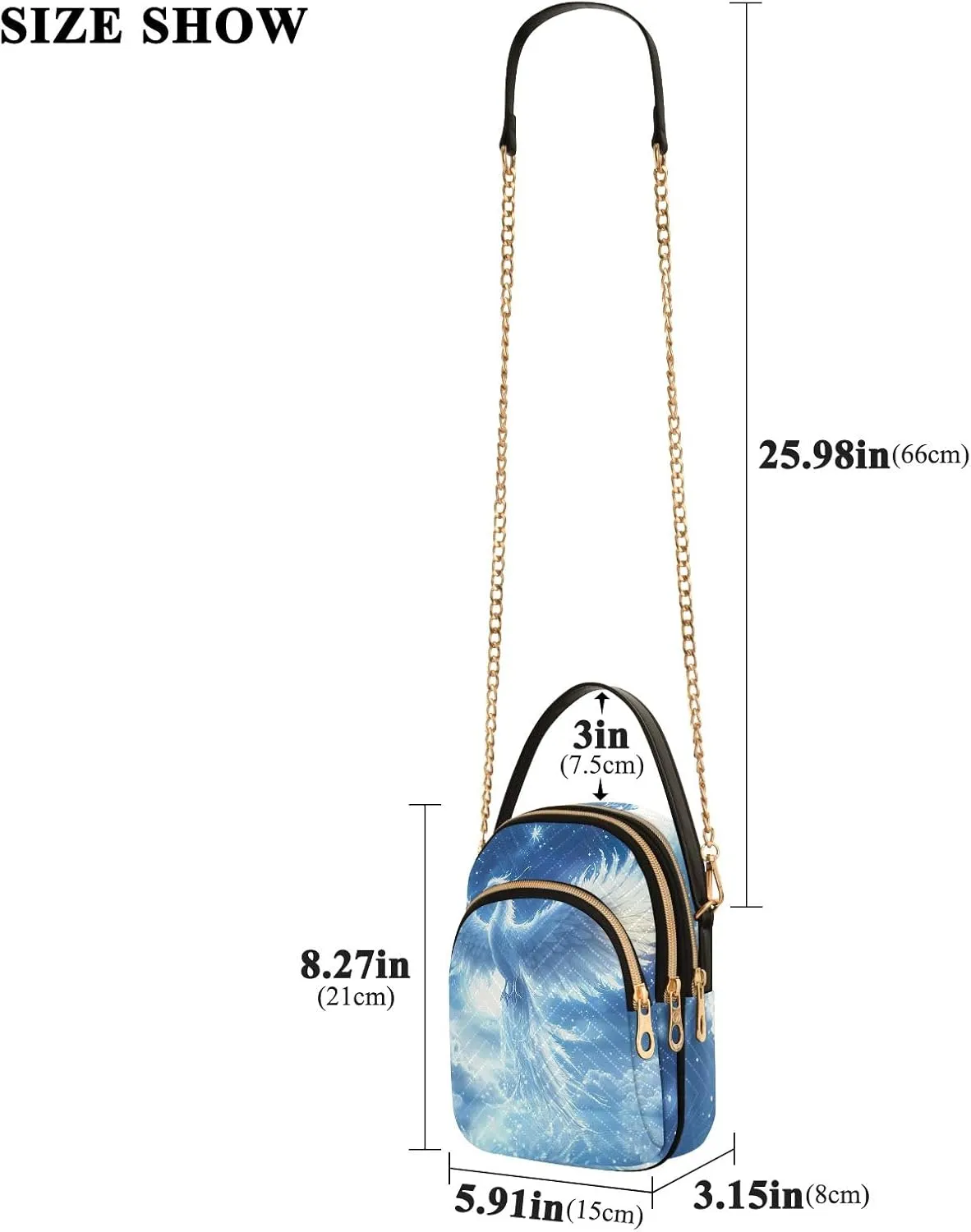 Quilted Purse Bag Cell Phone Bags for Women Crossbody
