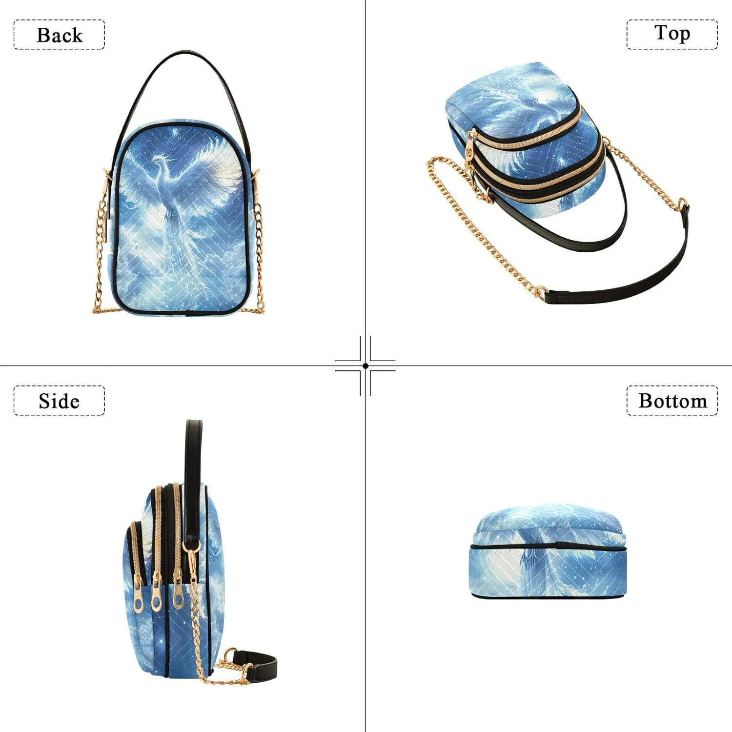Quilted Purse Bag Cell Phone Bags for Women Crossbody