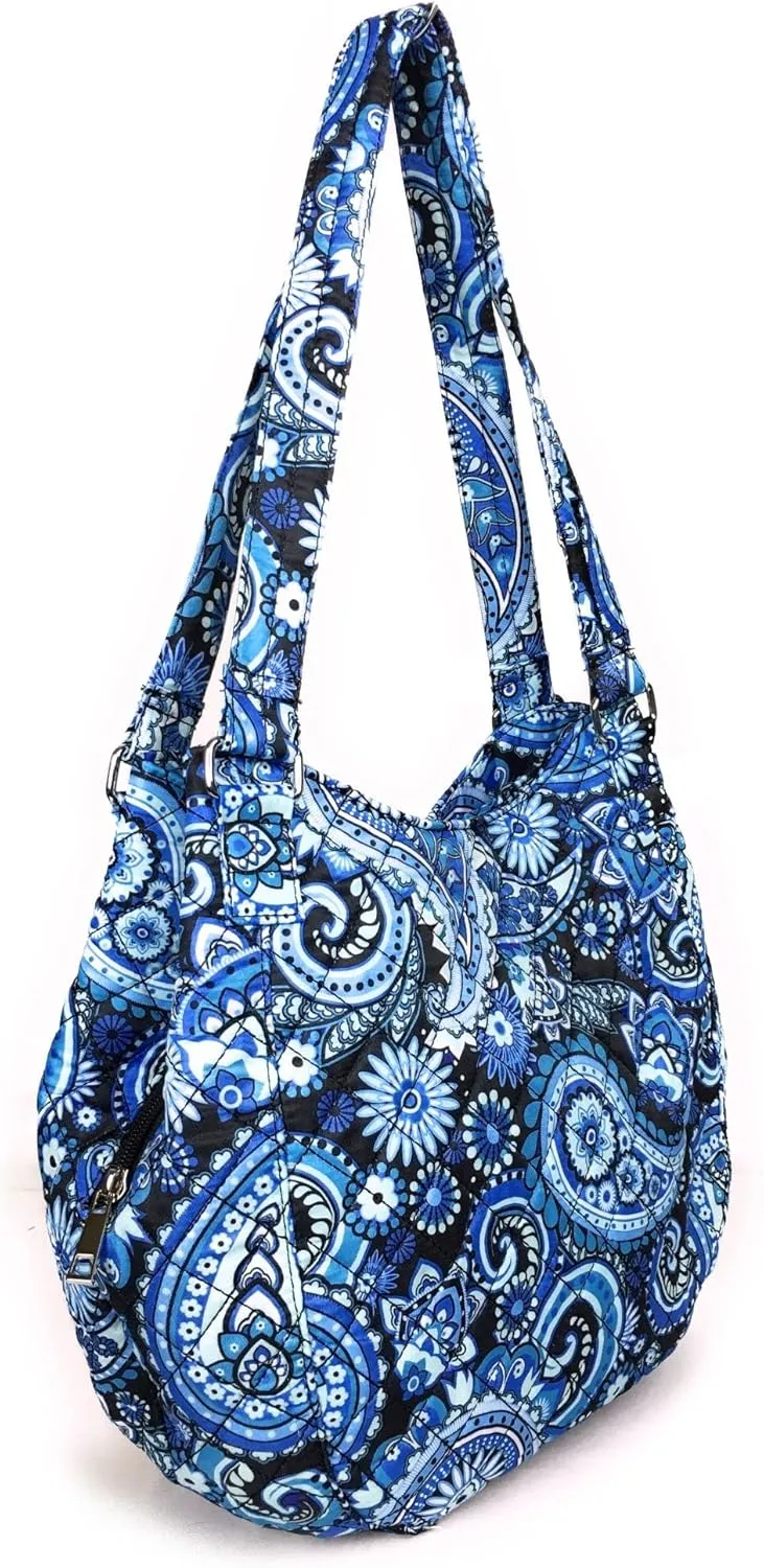 Quilted Shoulder Tote Bag Handbag