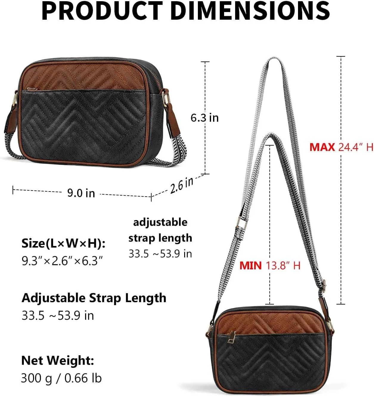Quilted Vegan Leather Crossbody Bags for Women, Small Shoulder Crossbody Bag Womens Handbags, Purses for Women