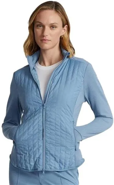 Ralph Lauren RLX Women's Golf Performance Cool Wool Nylon Full Zip Jacket XS