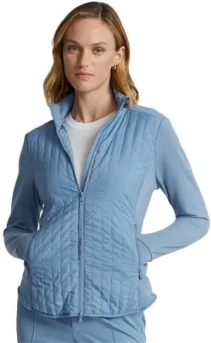 Ralph Lauren RLX Women's Golf Performance Cool Wool Nylon Full Zip Jacket XS