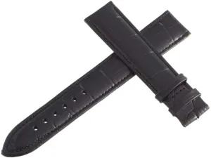 Raymond Weil 18mm Black Leather Watch Band Strap