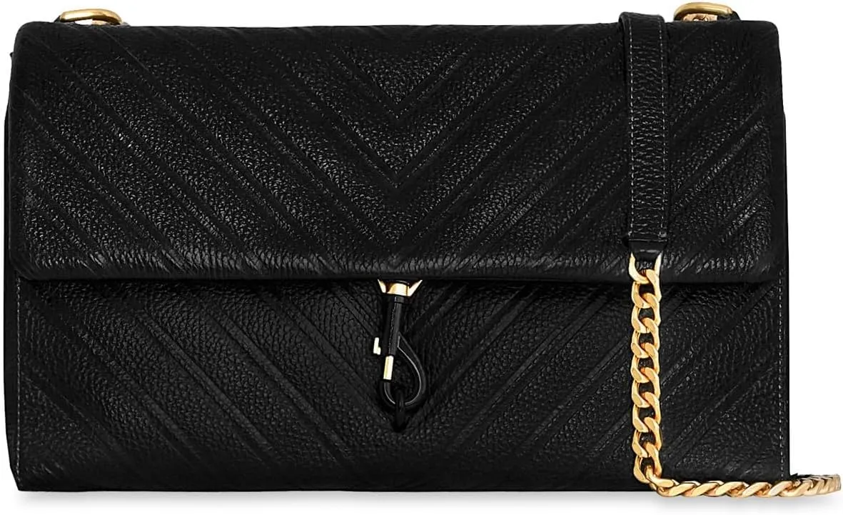 Rebecca Minkoff Edie Emboss Lg Shoulder