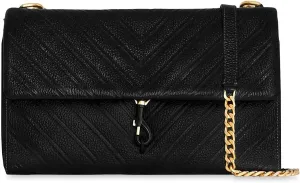 Rebecca Minkoff Edie Emboss Lg Shoulder