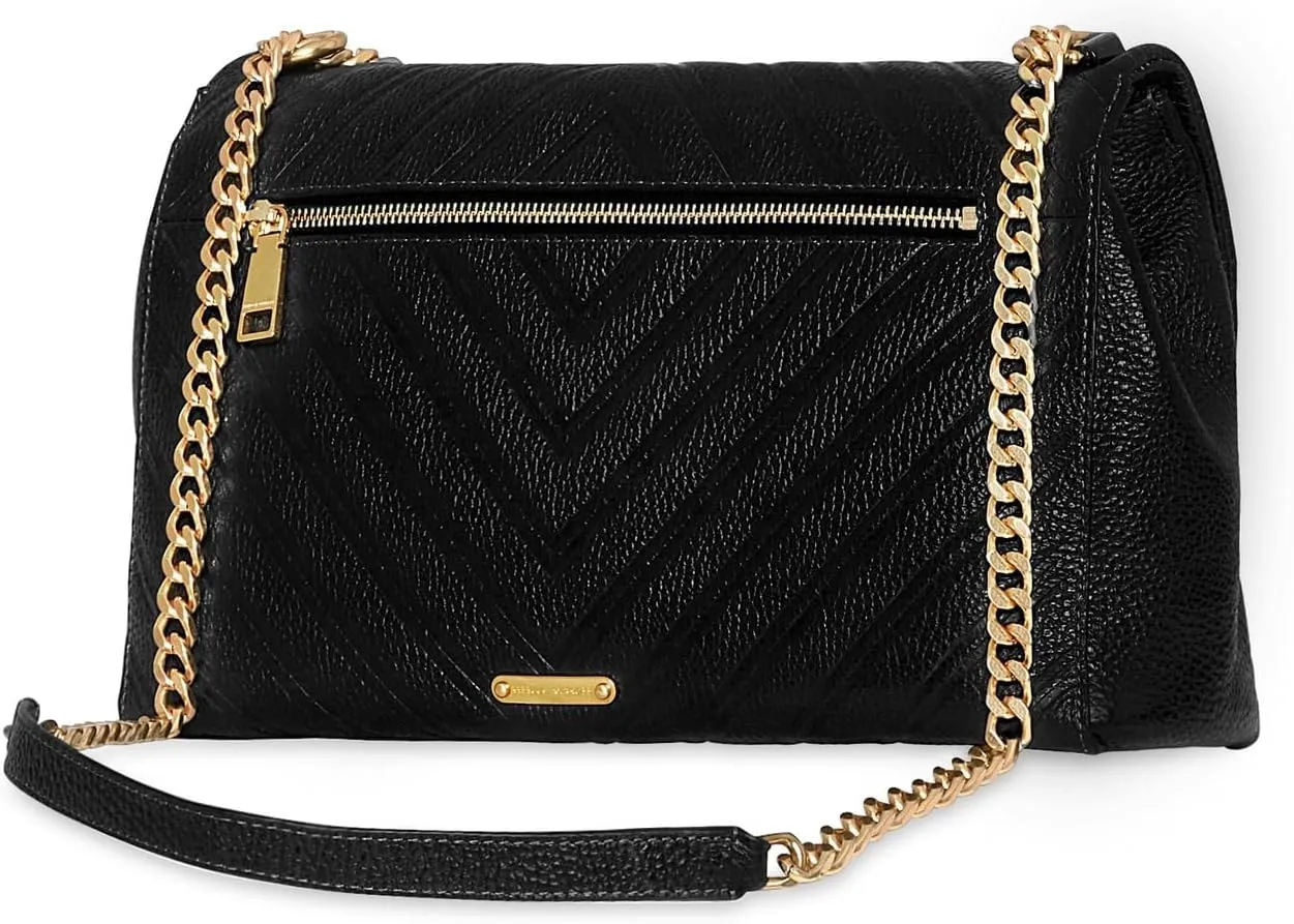 Rebecca Minkoff Edie Emboss Lg Shoulder