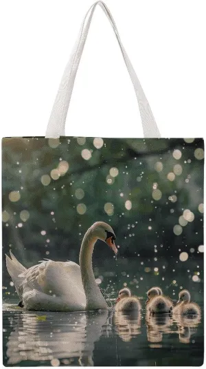 Reusable Grocery Bags Sunshine on The Water Shopping Bag Lightweight Shoulder Bags Large Tote Bag for Travel Work Handbag