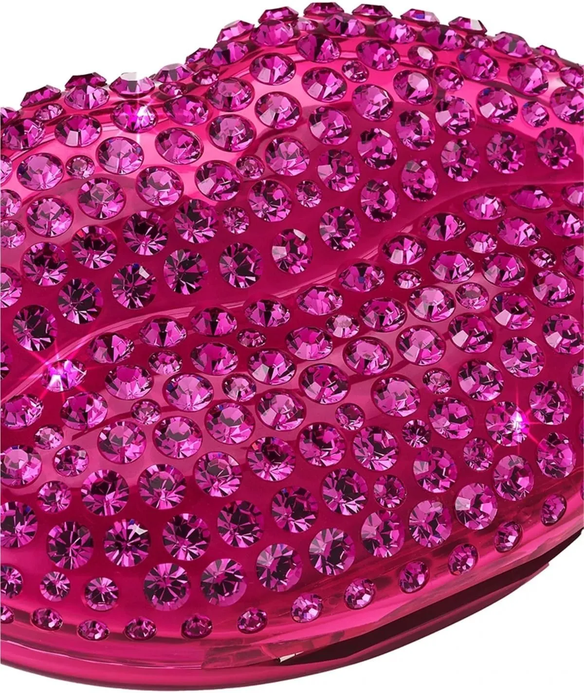 Rhinestone Bags Lip Shape Clutch Bag Rhinestones Clear Wedding Evening Party Kiss Purse Women Handbag