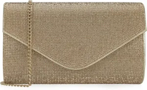 Rhinestone Purse Crystal Clutch for Women Evening Bag Bling Foldover Purse