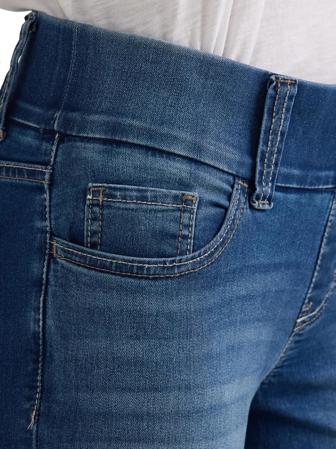 Riders by Lee Indigo Women's Waist Smoother Straight Jean