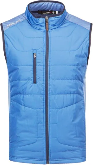 RLX Ralph Lauren Men's Cool Wool Full Zip Golf Vest Gilet Large L