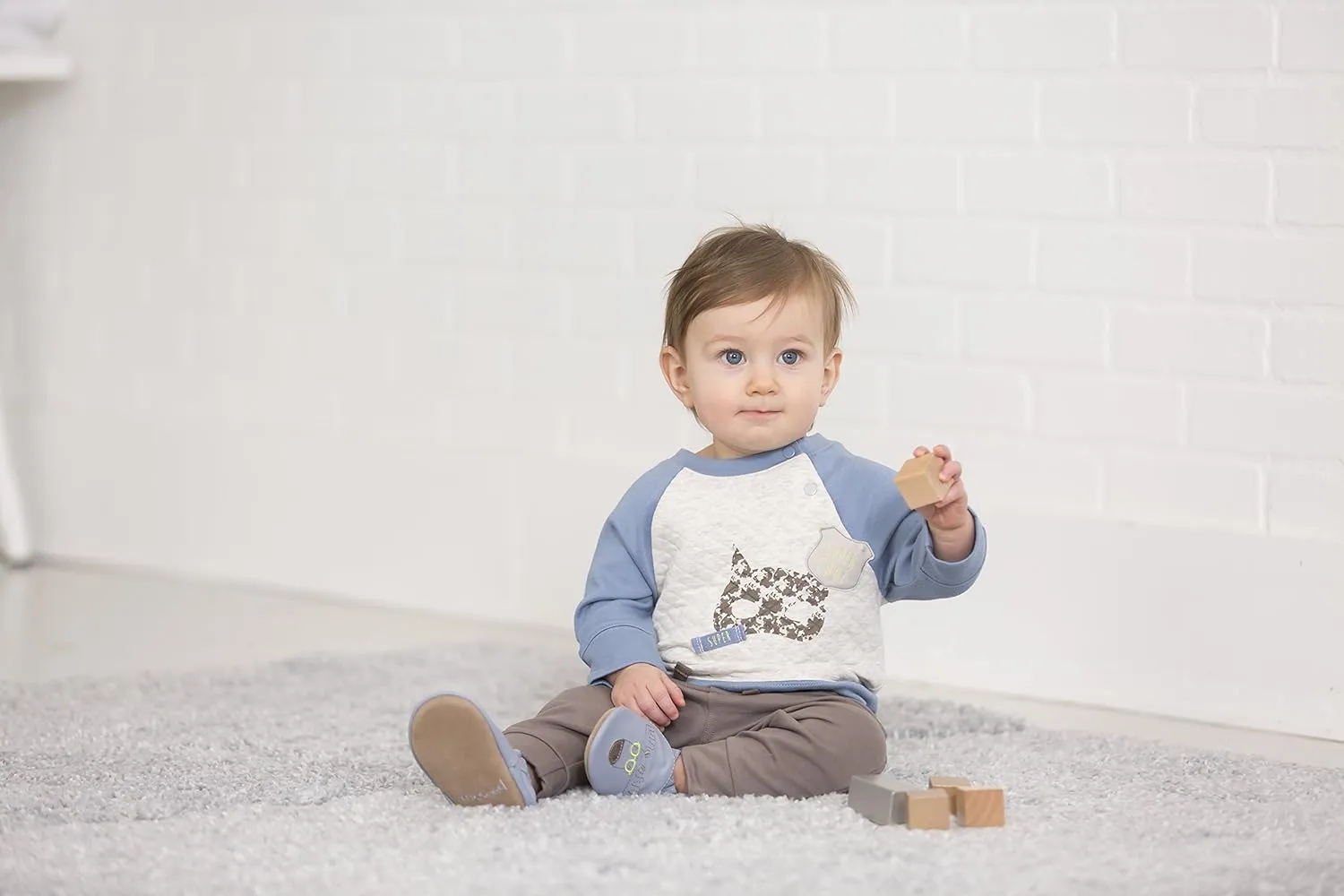 Robeez Baby Boys' Quilted Pullover